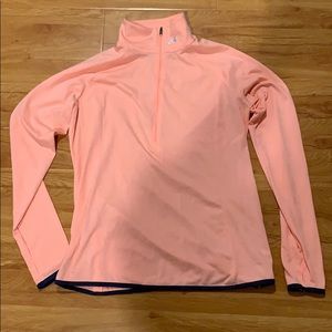 under armour fitted long sleeve run shirt